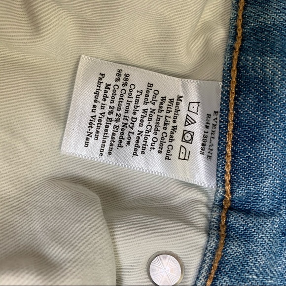 Everlane Mid Rise Skinny Jean EUC - Picture 8 of 9